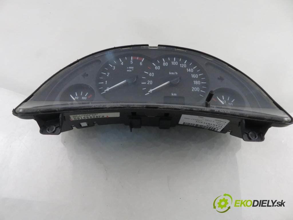 OPEL CORSA C (X01) HB 2002 55,00 1.7 DTI - Y 17 DT 1686,00 Prístrojovka elektrický 09166808FB