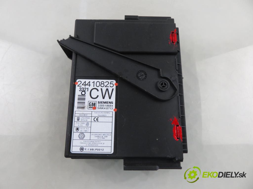 OPEL COMBO C KOMBIVAN 2003 62,00 1.6 8V 84 - Z 16 SE 1598,00 MODUL BSI 24410825 ; 5WK48713
