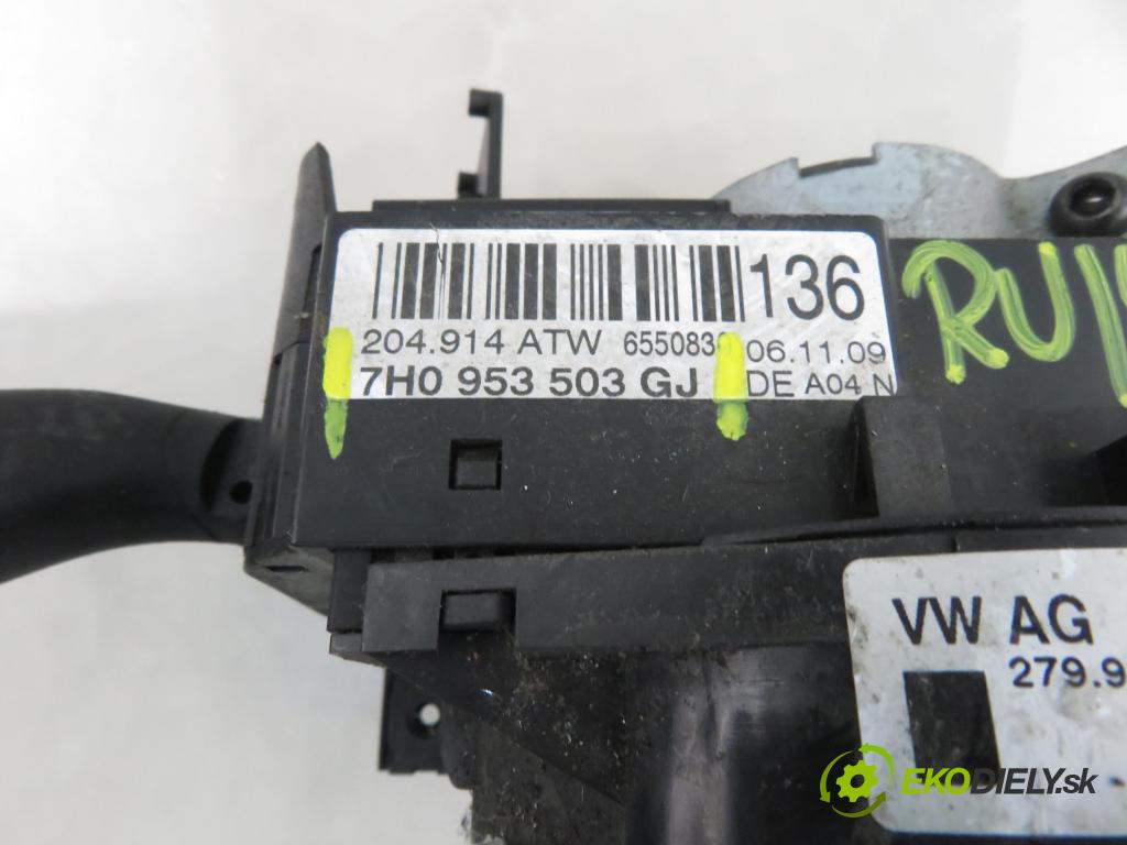 SEAT IBIZA IV (6J5, 6P1) HB 2010 66,00 1.6 TDI - CAYB 1598,00 páčka/prepínač 7H0953503GJ