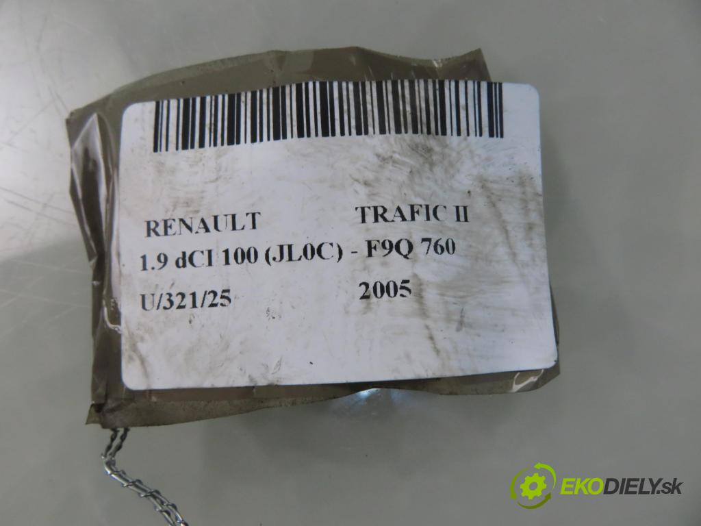 RENAULT TRAFIC II Autobus (JL) BUS 2005 74,00 1.9 dCI 100 (JL0C) - F9Q 760 1870,00 Motorček stierače zadné 7700311590 ; 91165699