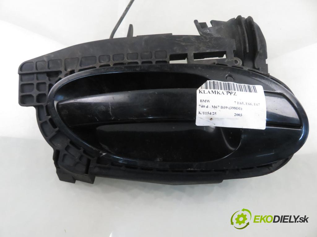 BMW 7 (E65, E66, E67) SEDAN 2003 190,00 740 d- M67 D39 (398D1) 3901,00 Kľučka 7013702706