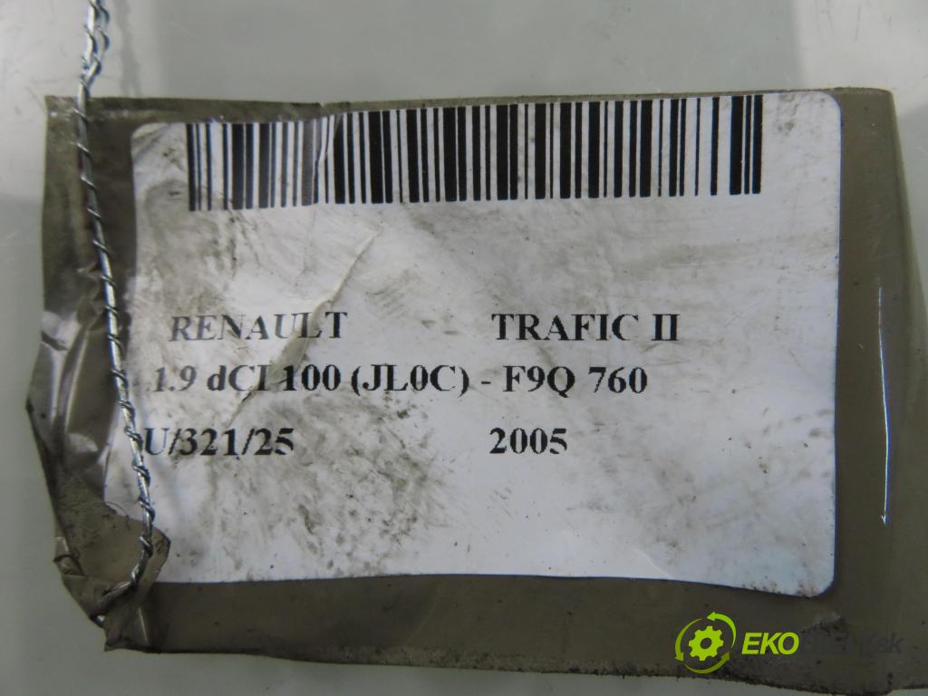 RENAULT TRAFIC II Autobus (JL) BUS 2005 74,00 1.9 dCI 100 (JL0C) - F9Q 760 1870,00 AirBag air BAG volantu 8200136331B ; 91167639