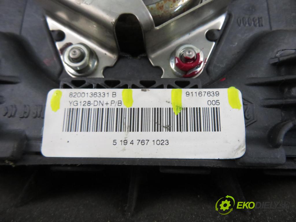 RENAULT TRAFIC II Autobus (JL) BUS 2005 74,00 1.9 dCI 100 (JL0C) - F9Q 760 1870,00 AirBag air BAG volantu 8200136331B ; 91167639