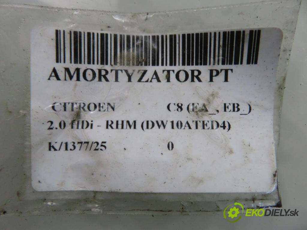 CITROEN C8 (EA_, EB_) MINIVAN 2005 79,00 2.0 HDi - RHM (DW10ATED4) 1997,00 Tlmič LT 