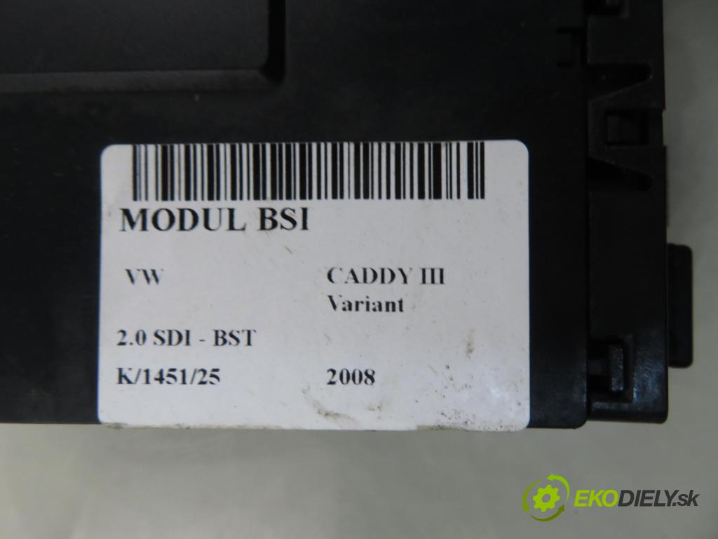 VW CADDY III Variant (2KB, 2KJ, 2CB, 2CJ) FURGON 2008 51,00 2.0 SDI - BST 1968,00 MODUL BSI 3C0937049AJ