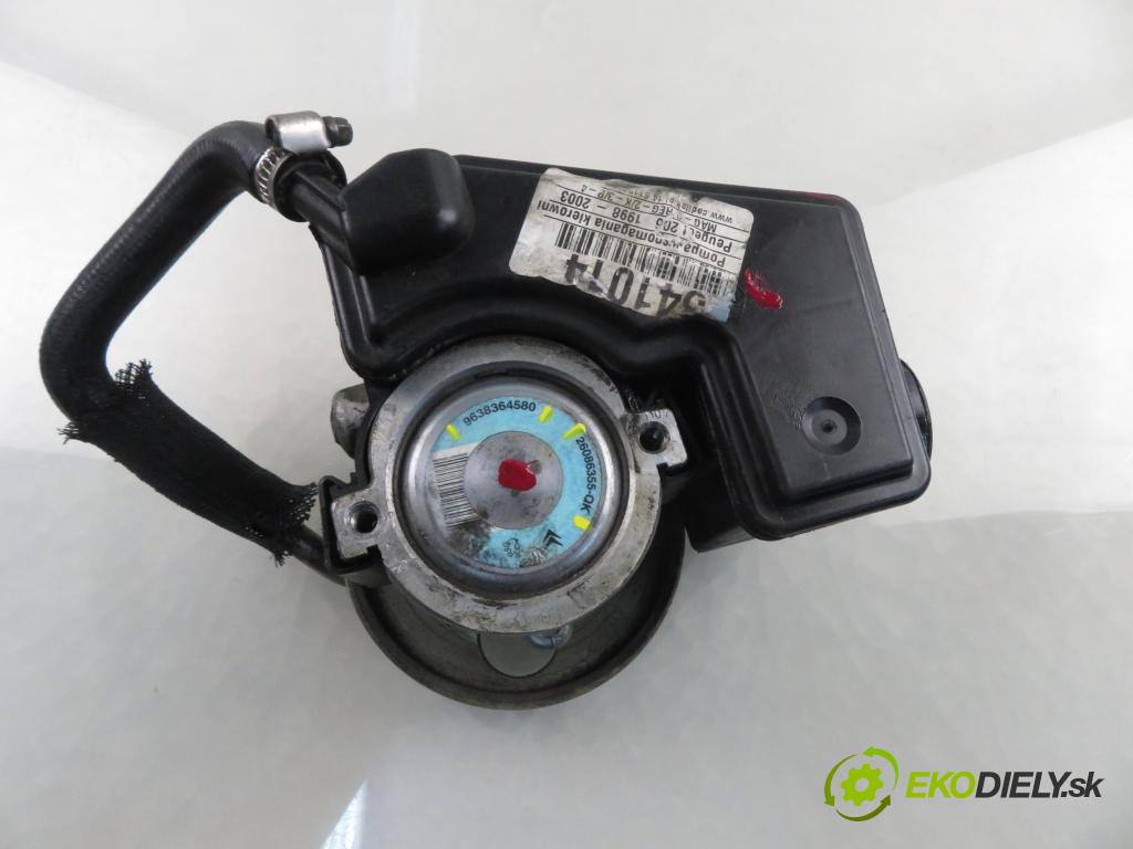 PEUGEOT 206 SW (2E/K) KOMBI 2003 80,00 1.6 16V 109 - NFU (TU5JP4) 1587,00 pumpa servočerpadlo 9638364580 ; 26086355QK (Servočerpadlo)