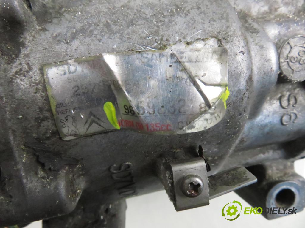 PEUGEOT PARTNER Combispace (5F) KOMBIVAN 2006 66,00 1.6 HDi 90 - 9HX 1560,00 KOMPRESOR: klimatizácie 9659232180 (Kompresor klimatizácie)