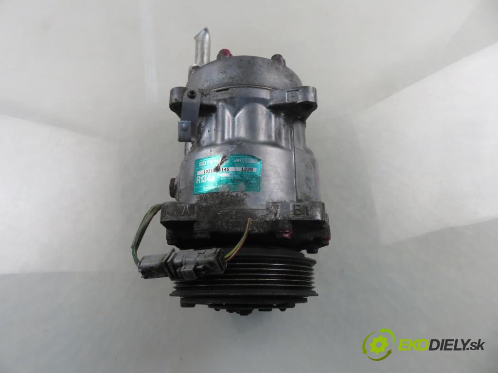 PEUGEOT 307 (3A/C) HB 2002 66,00 2.0 HDi 90 - RHY (DW10TD) 1997,00 KOMPRESOR: klimatizace  (Kompresor klimatizace)