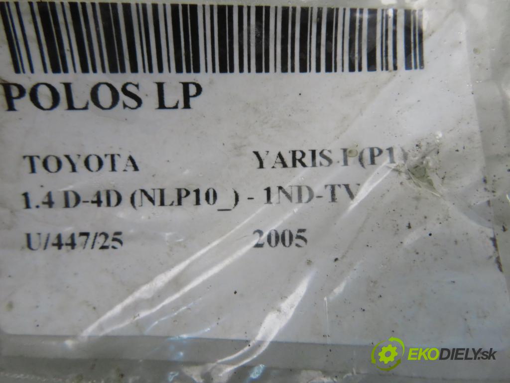 TOYOTA YARIS (_P1_) HB 2005 55,00 1.4 D-4D (NLP10_) - 1ND-TV 1364,00 Poloos LP