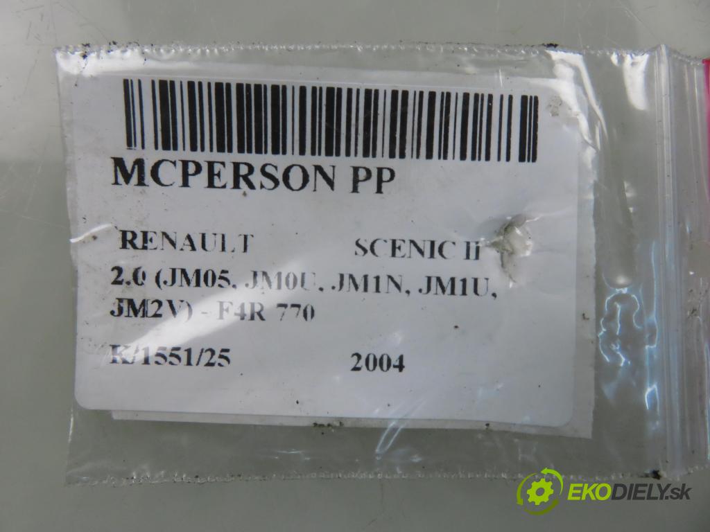 RENAULT SCENIC II (JM0/1_) MINIVAN 2004 99,00 2.0 135 - F4R 770 1998,00 MCPERSON PP 