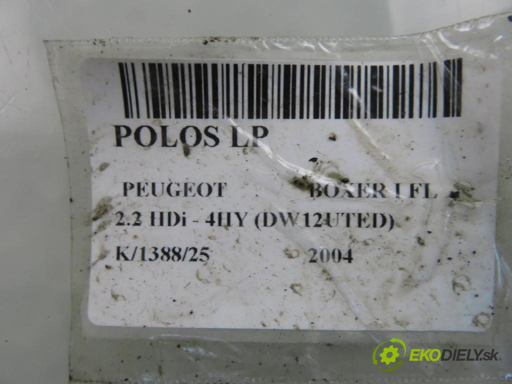 PEUGEOT BOXER Skrzynia (244) FURGON 2004 74,00 2.2 HDi - 4HY (DW12UTED) 2179,00 Poloos LP