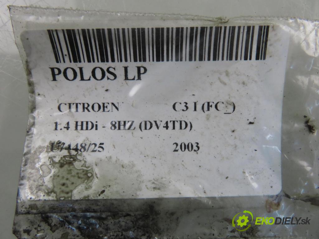 CITROEN C3 I (FC_) HB 2003 50,00 1.4 HDi - 8HZ (DV4TD) 1398,00 Poloos LP