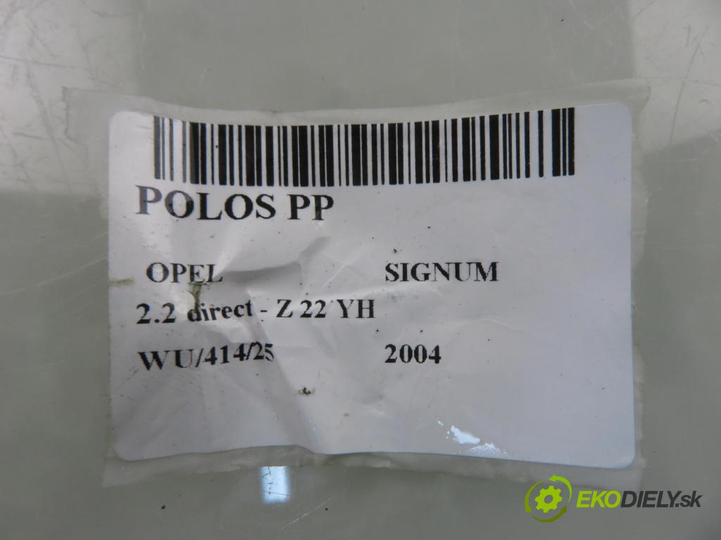 OPEL SIGNUM HB 2004 114,00 2.2 direct - Z 22 YH 2198,00 Poloos PP