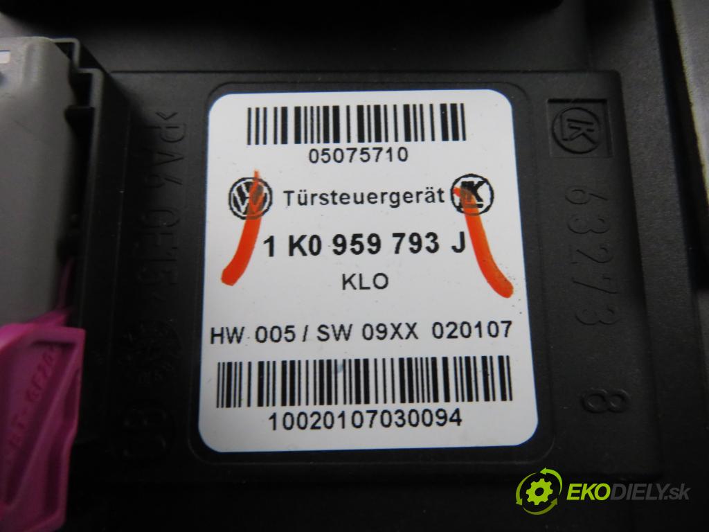 VW CADDY III Furgon (2KA, 2KH, 2CA, 2CH) FURGON 2007 77,00 1.9 TDI - BLS 1896,00 Mechanizmus okien 2K1837751BQ ; 1K0959793J