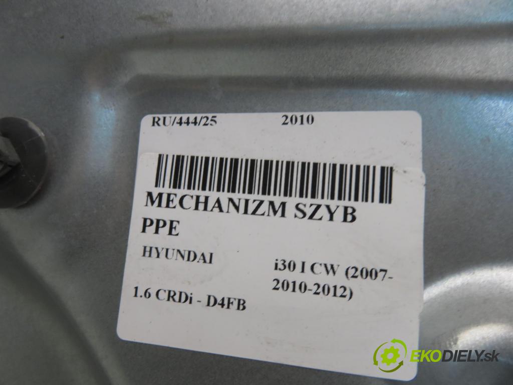 HYUNDAI i30 Kombi (FD) KOMBI 2010 85,00 1.6 CRDi 116 - D4FB 1582,00 Mechanizmus okien 824802R020 ; 824602R000 ; 0130822543