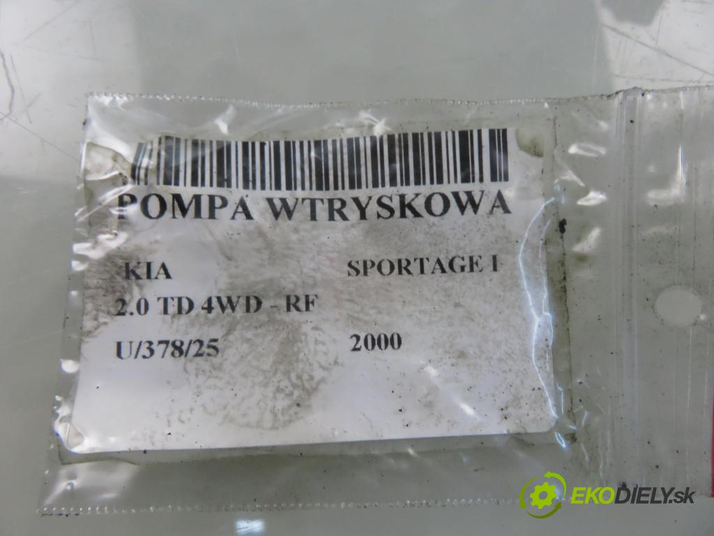 KIA SPORTAGE (K00) TERENOWY 2000 61,00 2.0 TD 4WD 83 - RF 1998,00 pumpa vstřikovací 1047009000 (Vstřikovací čerpadlo)