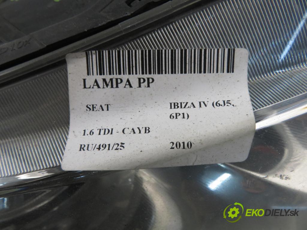 SEAT IBIZA IV (6J5, 6P1) HB 2010 66,00 1.6 TDI - CAYB 1598,00 Svetlo PP 89319119