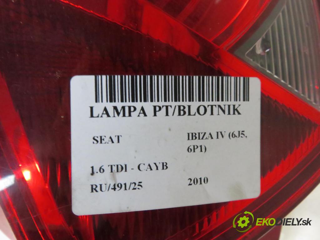 SEAT IBIZA IV (6J5, 6P1) HB 2010 66,00 1.6 TDI - CAYB 1598,00 Svetlo pravé zadné 6J4945096C