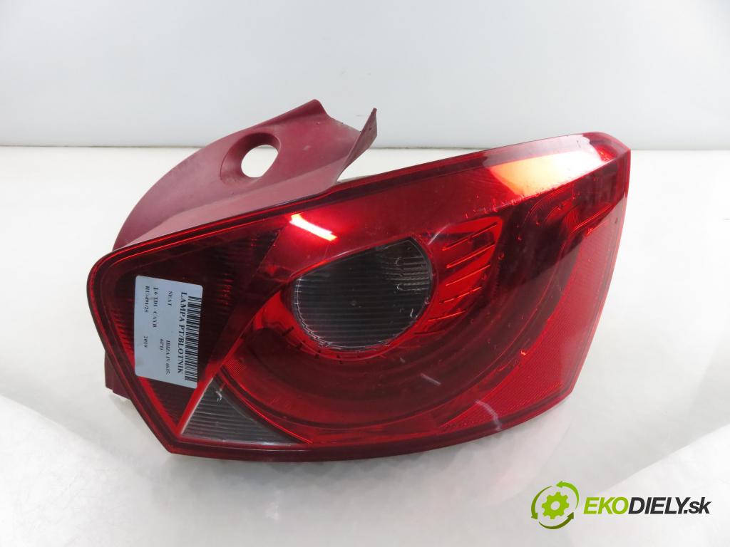 SEAT IBIZA IV (6J5, 6P1) HB 2010 66,00 1.6 TDI - CAYB 1598,00 Svetlo pravé zadné 6J4945096C