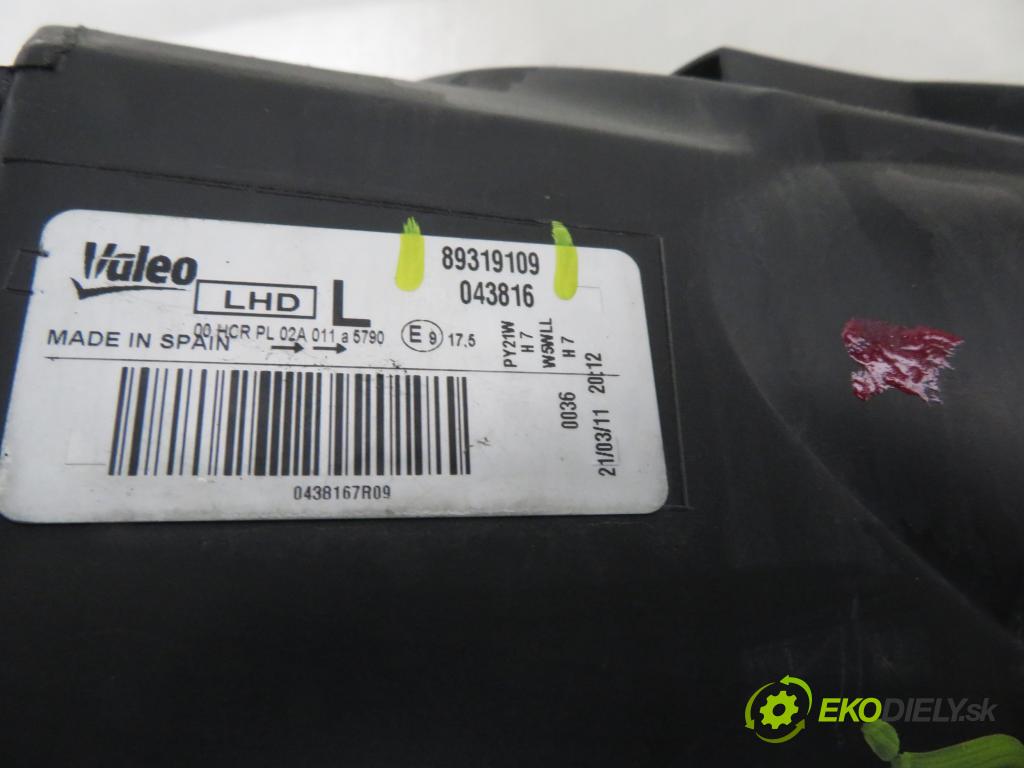 SEAT IBIZA IV (6J5, 6P1) HB 2010 66,00 1.6 TDI - CAYB 1598,00 Svetlo LP 89319109