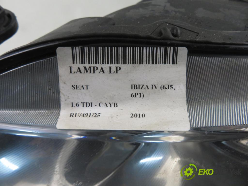SEAT IBIZA IV (6J5, 6P1) HB 2010 66,00 1.6 TDI - CAYB 1598,00 Svetlo LP 89319109