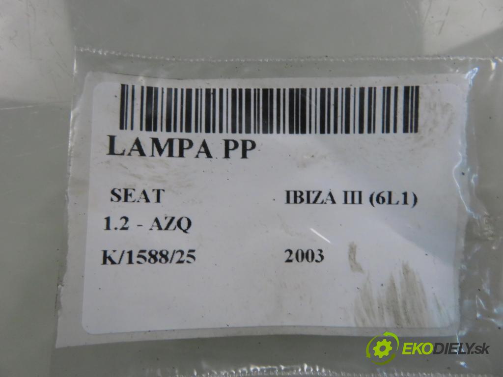SEAT IBIZA III (6L1) HB 2003 47,00 1.2 12V - AZQ 1198,00 Svetlo PP 6L1941022A