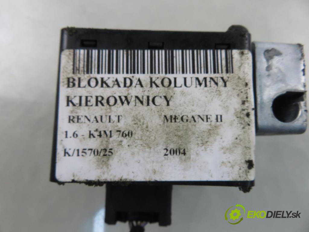 RENAULT MEGANE II sedan (LM0/1_) SEDAN 2004 0,00 1.6 - K4M 760 1598,00 blokáda tyče volantu 8200033233