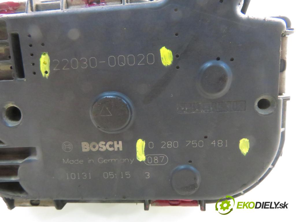 TOYOTA YARIS (_P9_) HB 2011 51,00 1.0 VVT-i (KSP90_) - 1KR-FE 998,00 Škrtiaca klapka 220300Q020 ; 0280750481 (Škrtiaca klapka)