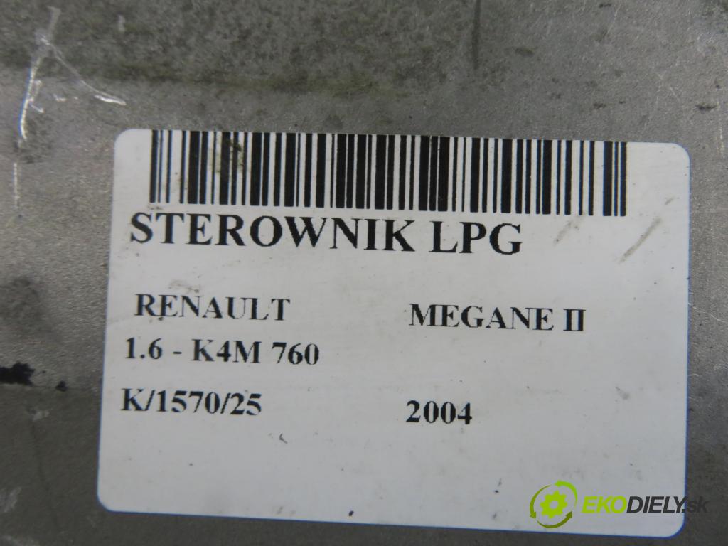 RENAULT MEGANE II sedan (LM0/1_) SEDAN 2004 0,00 1.6 - K4M 760 1598,00 Riadiaca jednotka LPG 67R014289
