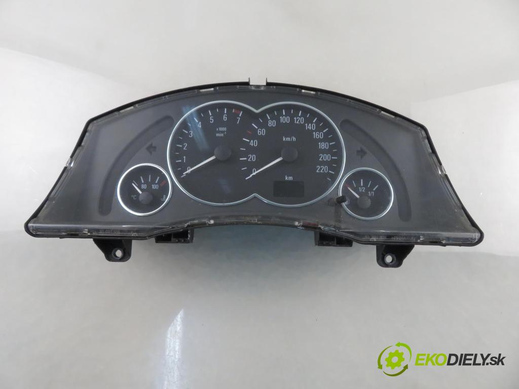 OPEL MERIVA A nadwozie wielkoprzestrzenne (MPV) (X03) HB 2003 64,00 1.6 - Z 16 SE 1598,00 Prístrojovka elektrický 13163913DH