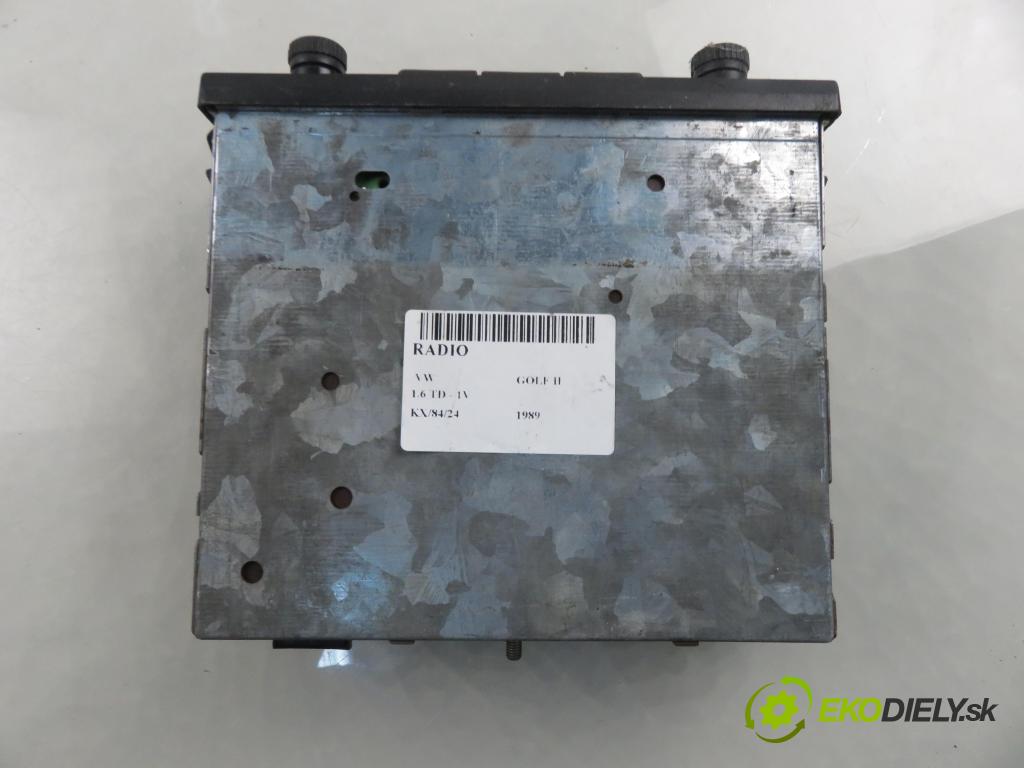 VW GOLF II (19E, 1G1) HB 1989 44,00 1.6 TD - 1V 1589,00 RADIO Modul 7644552410