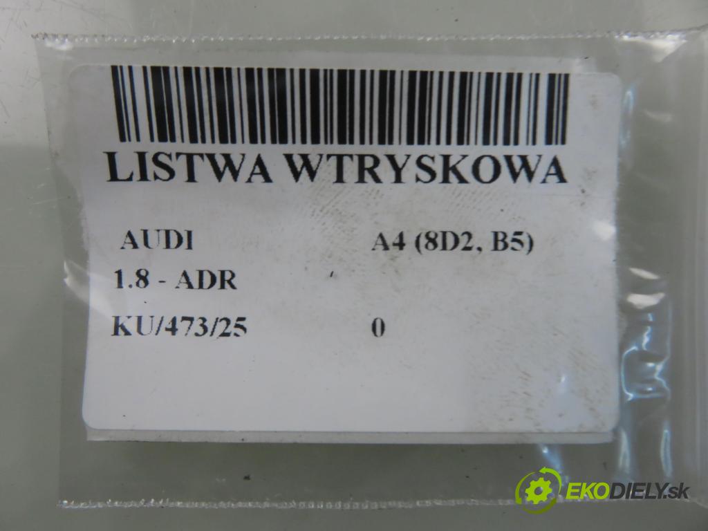 AUDI A4 (8D2, B5) SEDAN 1996 92,00 1.8 - ADR 1781,00 lišta vstřikovací 028166551A ; 0280150444 ; 058133681 (Vstřikovací lišta)