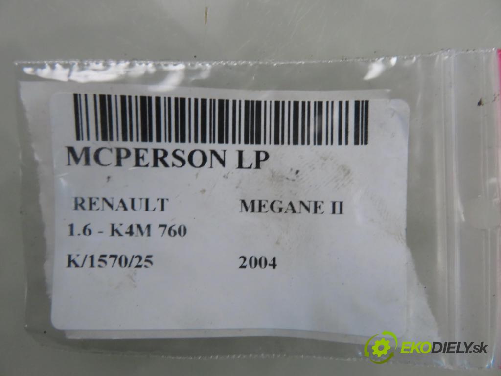 RENAULT MEGANE II sedan (LM0/1_) SEDAN 2004 0,00 1.6 - K4M 760 1598,00 MCPERSON LP 333718