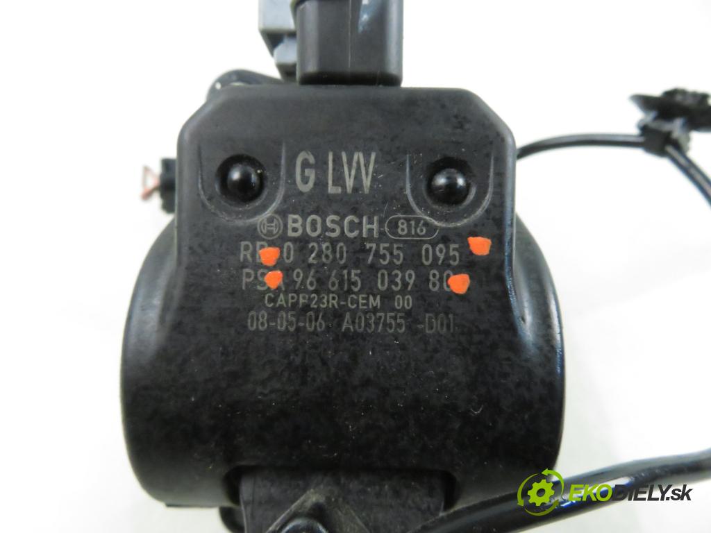 CITROEN C5 III (RD_) SEDAN 2008 155,00 3.0 V6 211 - XFV (ES9A) 2946,00 Potenciometer plynu 0280755095 ; 9661503980 (Potenciometer plynového pedálu)