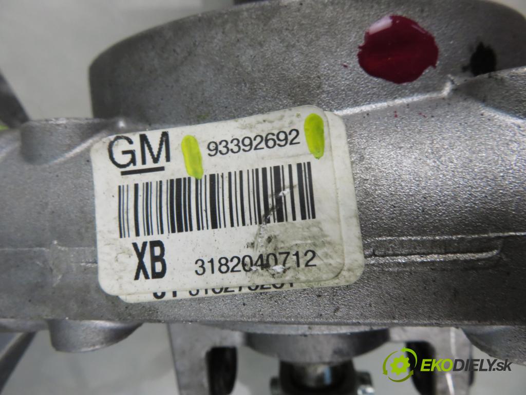 OPEL MERIVA A nadwozie wielkoprzestrzenne (MPV) (X03) HB 2003 64,00 1.6 - Z 16 SE 1598,00 serv/podporovanie elektrické 93392692 ; 26095564