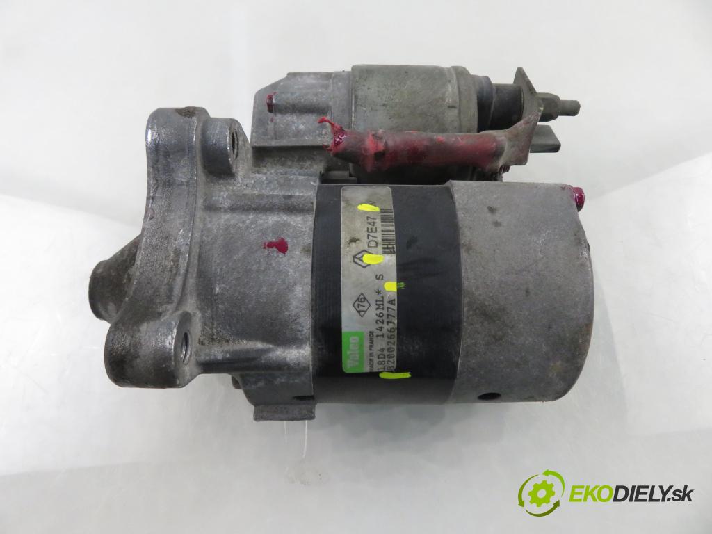 RENAULT MEGANE II sedan (LM0/1_) SEDAN 2004 0,00 1.6 - K4M 760 1598,00 Štartér 8200266777A ; D7E47 (Štartér)