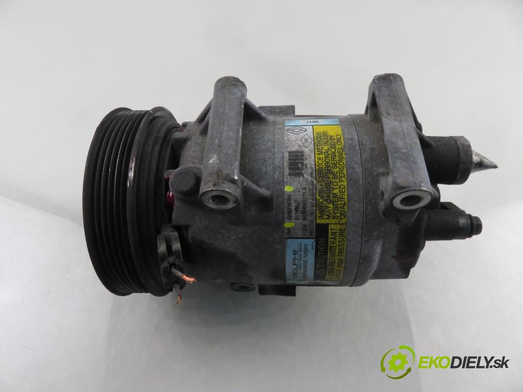 RENAULT MEGANE II sedan (LM0/1_) SEDAN 2004 0,00 1.6 - K4M 760 1598,00 KOMPRESOR: klimatizácie 8200316164 (Kompresor klimatizácie)