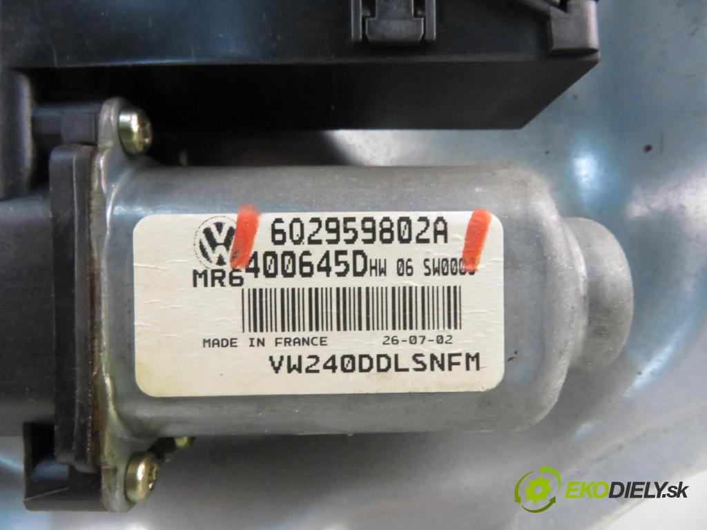 VW POLO (9N_) HB 2003 55,00 1.4 16V 75 - BBY 1390,00 Mechanizmus okien 6Q2959802A