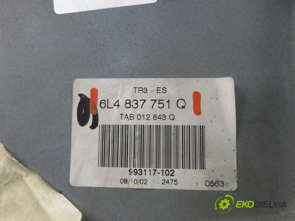 SEAT IBIZA III (6L1) HB 2003 47,00 1.9 SDI - ASY 1896,00 Mechanizmus okien 6L4837751Q ; 6Q2959802A