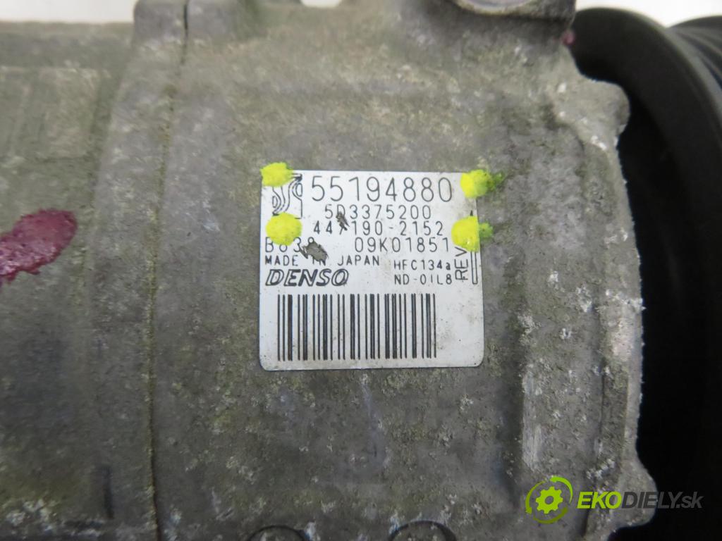FIAT GRANDE PUNTO (199_) HB 2008 57,00 1.4 - 350 A1.000 1368,00 KOMPRESOR: klimatizace 55194880 ; 4471902152 (Kompresor klimatizace)
