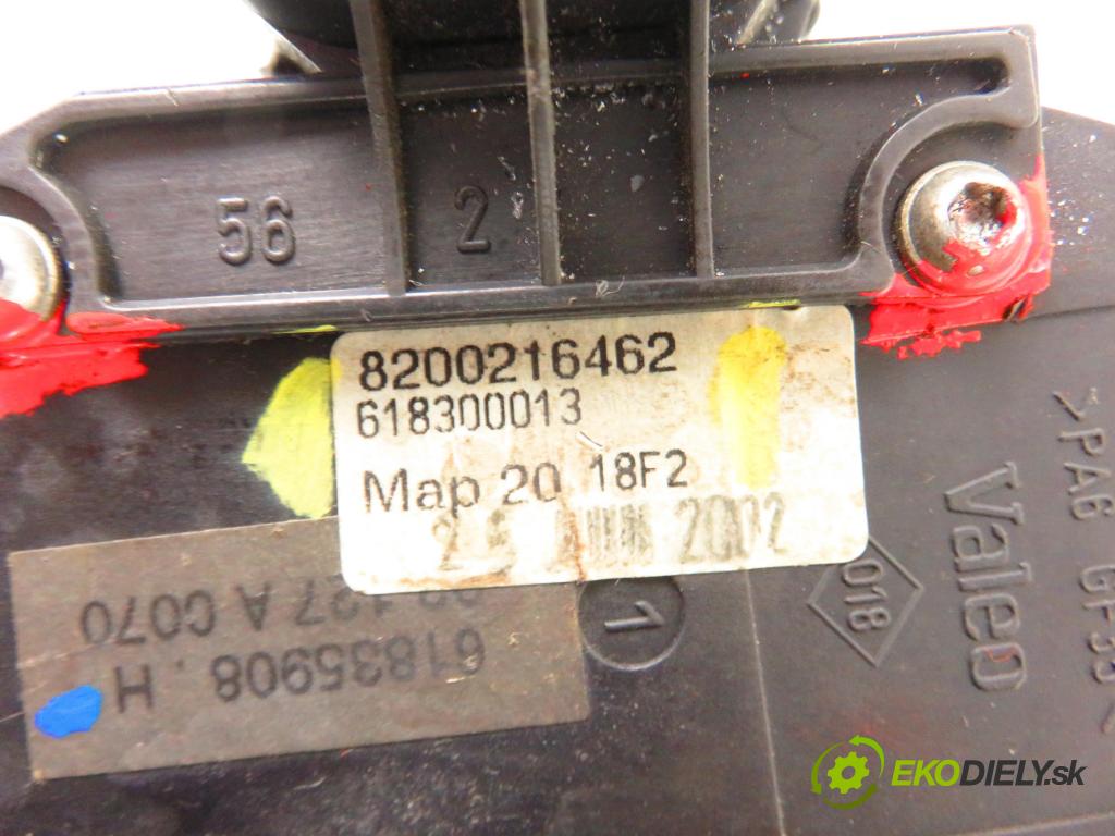 RENAULT MEGANE II sedan (LM0/1_) SEDAN 2004 0,00 1.6 - K4M 760 1598,00 páčka/prepínač 8200216462 ; 618300013
