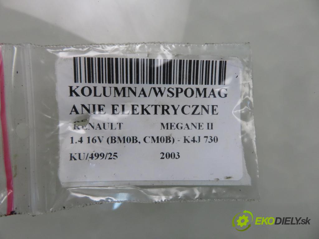 RENAULT MEGANE II (BM0/1_, CM0/1_) HB 2003 72,00 1.4 16V (BM0B, CM0B) - K4J 730 1390,00 serv/podporovanie elektrické 8200246631B ; 50300374