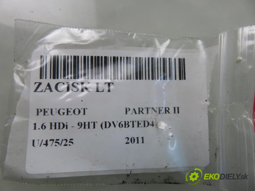 PEUGEOT PARTNER Skrzynia FURGON 2011 55,00 1.6 HDi - 9HT (DV6BTED4) 1560,00 Brzdič strmeň LT
