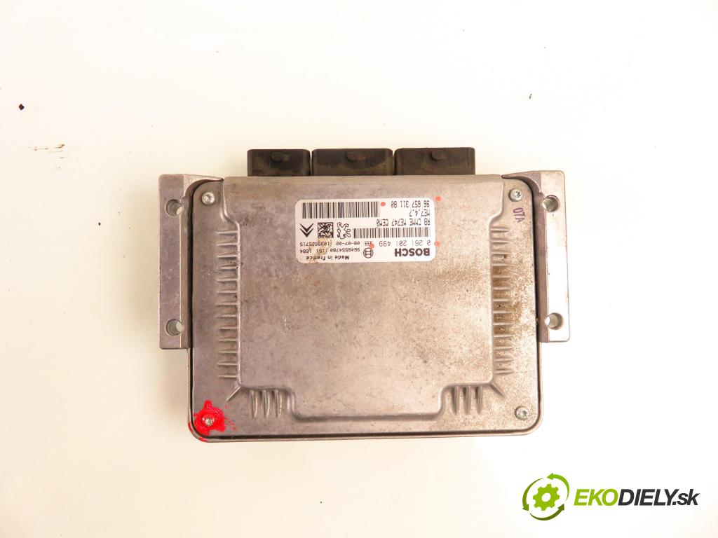 CITROEN C5 III (RD_) SEDAN 2008 155,00 3.0 V6 211 - XFV (ES9A) 2946,00 Riadiaca jednotka Motor 0261201499 ; 9665731180