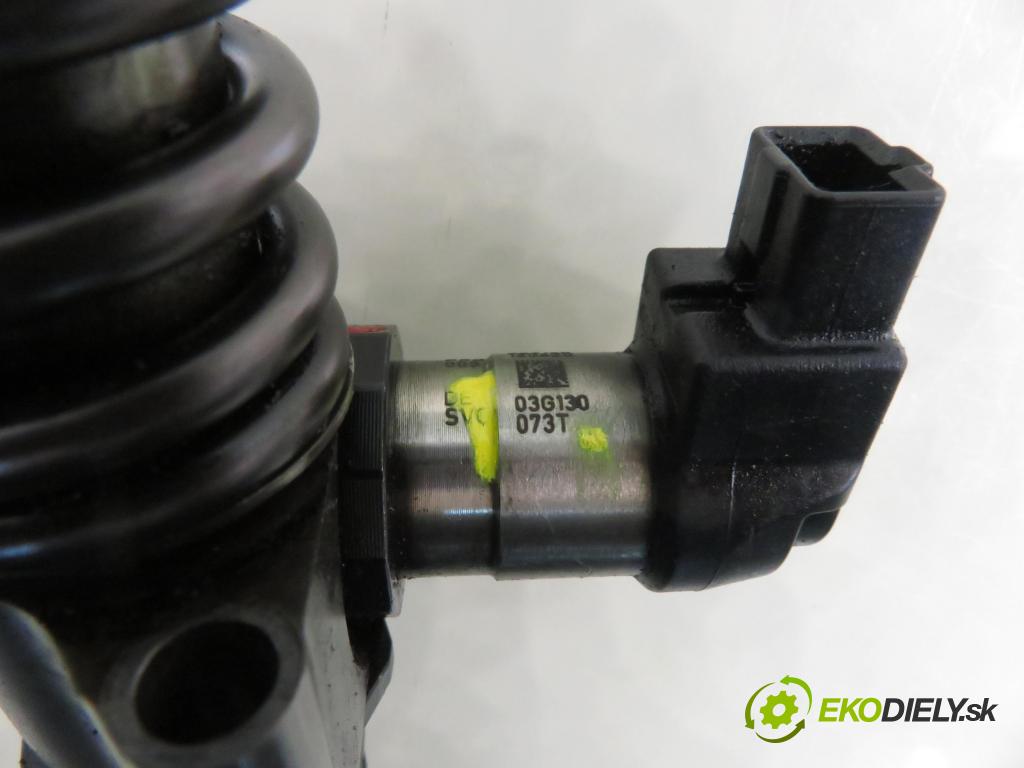 VW TOURAN (1T1, 1T2) MINIVAN 2007 125,00 2.0 TDI - BMN 1968,00 Vstrekovač 03G130073T (Vstrekovač paliva)