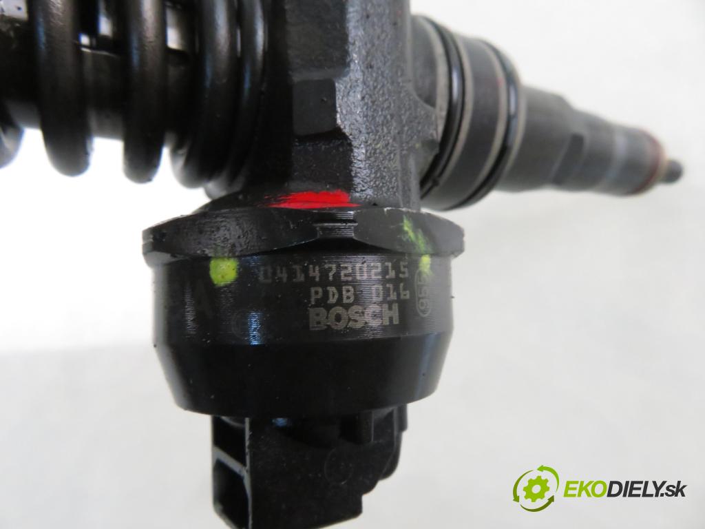 VW TOURAN (1T1, 1T2) MINIVAN 2004 74,00 1.9 TDI PD 100 - AVQ 1896,00 vstříkovač 038130073AG ; 0414720215 (Vstřikovač paliva)