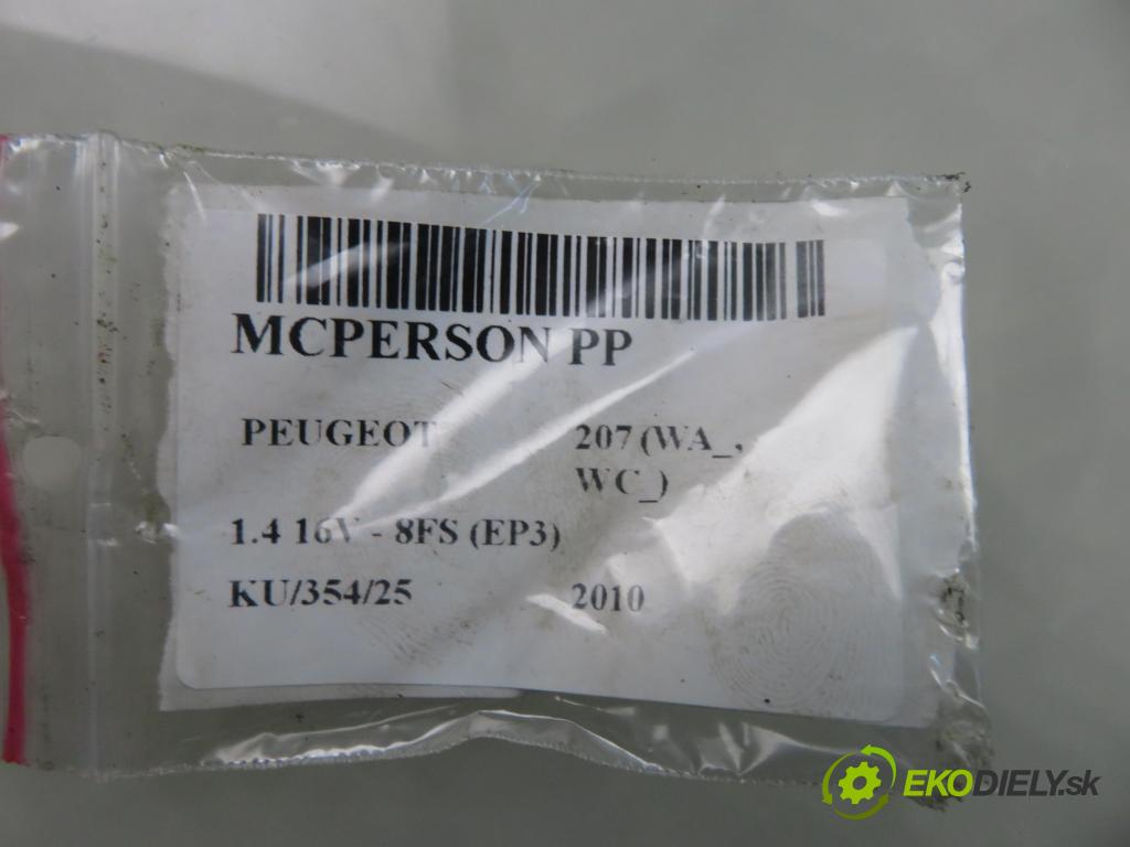 PEUGEOT 207 (WA_, WC_) HB 2010 70,00 1.4 16v VTI 95 - 8FS 1397,00 MCPERSON PP