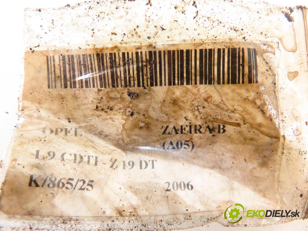 OPEL ZAFIRA B (A05) MINIVAN 2006 88,00 1.9 CDTI 8V 120 - Z 19 DT 1910,00 vstrekovač 0445110276 (Vstrekovač paliva)