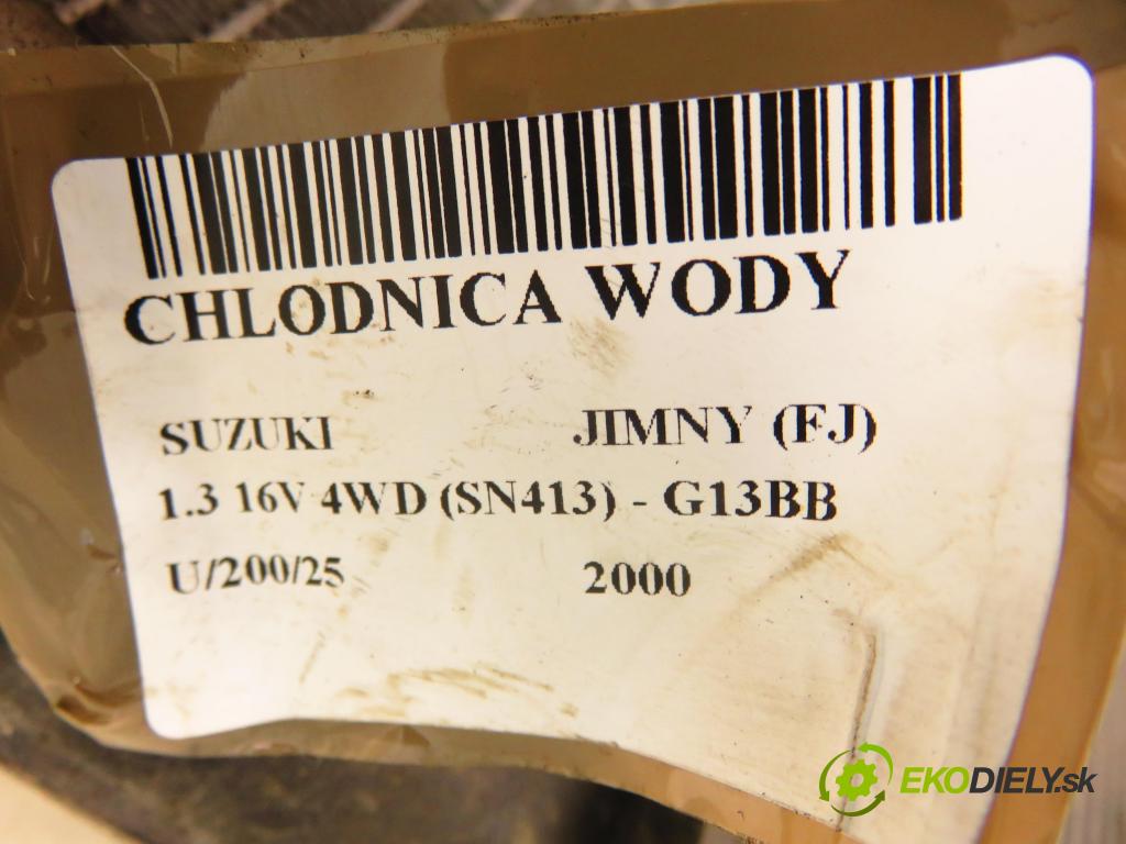 SUZUKI JIMNY (FJ) SUV 2000 59,00 1.3 16V 4WD (SN413) - G13BB 1298,00 chladič vody 