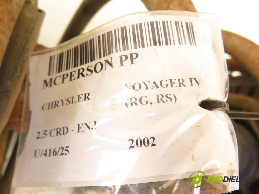 CHRYSLER VOYAGER IV (RG, RS) MINIVAN 2002 105,00 2.5 CRD 143 - ENJ 2499,00 MCPERSON PP